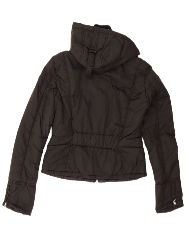 Max & Co. Veste matelassée à capuche pour femme UK 12 Medium Noir Polyamide