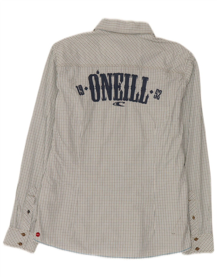 O'Neill Chemise Slim Graphique Homme Bleu Moyen à Carreaux Coton