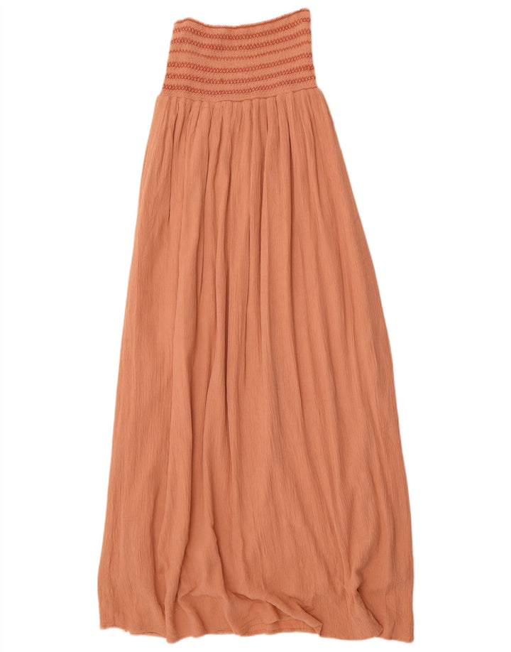 Zara Femme Jupe Maxi XS W24 Orange