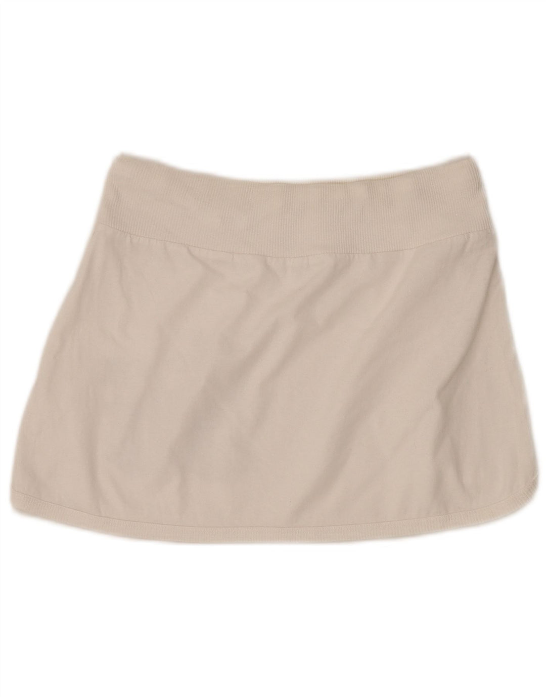 BENETTON Mini jupe de tennis graphique pour femme UK 12 moyen blanc floral