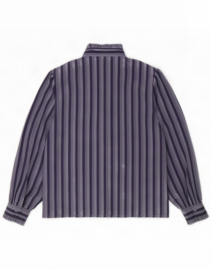 Jacques Vert Chemisier Femme UK 16 Large Bleu Rayé