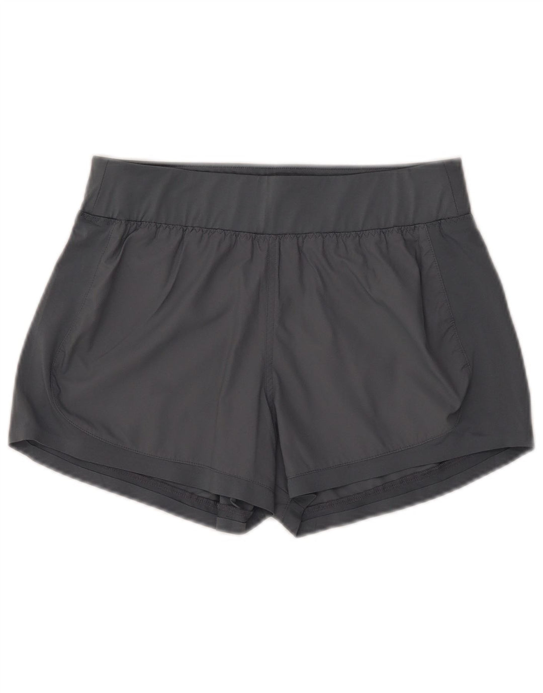 ATHLETA Short de sport pour femme UK 10 Petit Gris Polyester