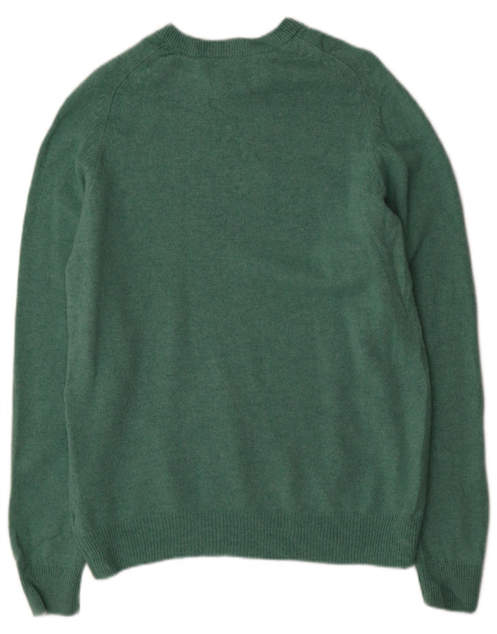 MARKS & SPENCER Pull à col rond pour femme UK 14 Vert moyen