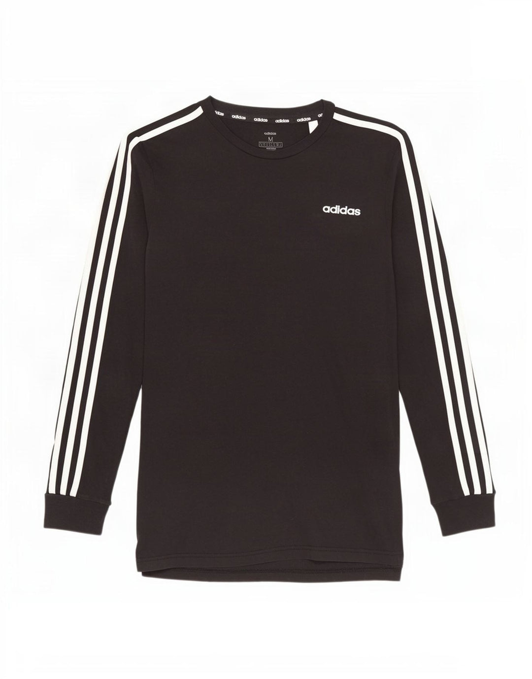 Adidas Haut à manches longues pour homme en coton noir moyen
