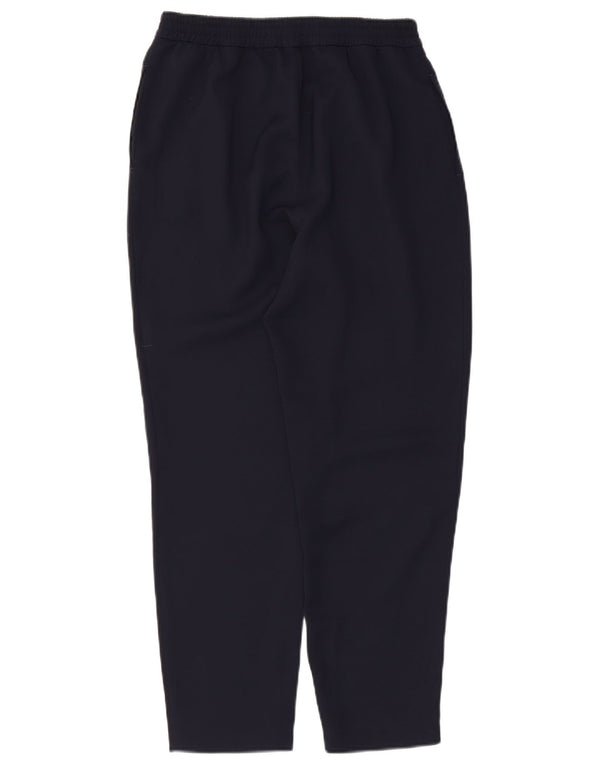Zara Pantalon De Survêtement Femme UK 6 XS Bleu Marine