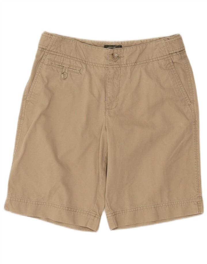 EDDIE BAUER Short chino Vashon Fit pour femme US 2 XS W25 Coton beige
