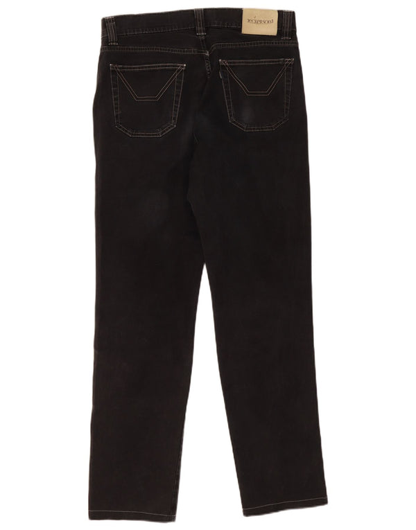 Jeckerson Pantalon décontracté droit pour homme W31 L30 Noir Coton