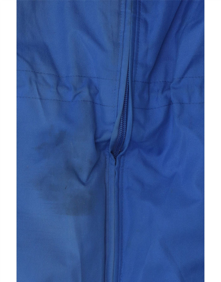 Nike Manteau coupe-vent graphique pour homme UK 40 Grand Bleu Colorblock Polyester