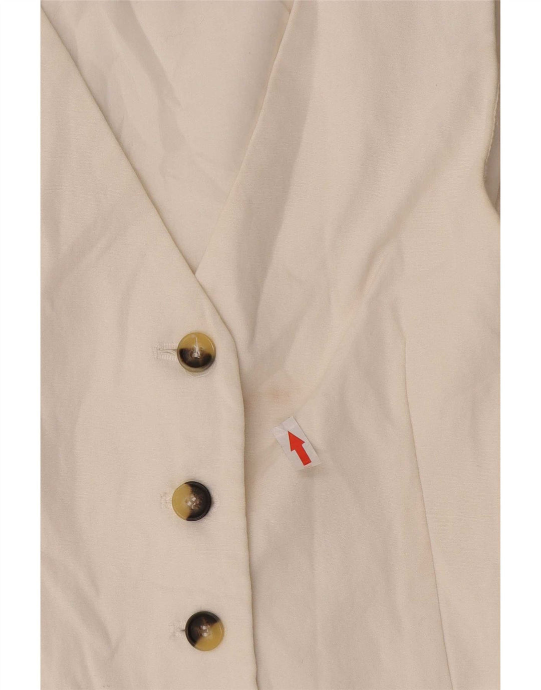 Zara Femme Gilet UK 6 XS Blanc