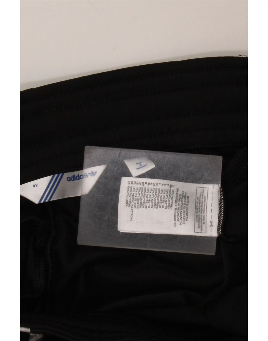 ADIDAS Pantalon de survêtement femme IT 42 Medium Noir Polyester