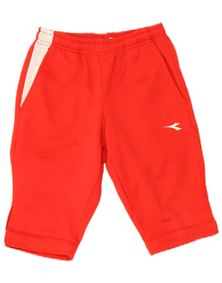 Diadora Short de sport garçon 7-8 ans 3XS Rouge Polyester