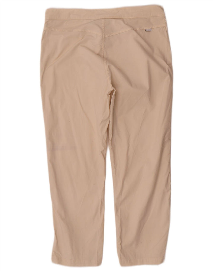 Aspesi Pantalon court droit pour femme IT 44 Medium W30 L23 Beige Coton