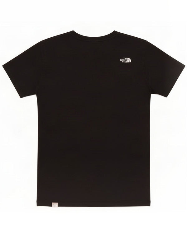 The North Face T-shirt graphique pour femme UK 14 Large Black Cotton