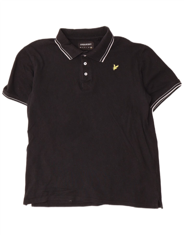 Lyle & Scott Polo Homme 2XL Noir Coton