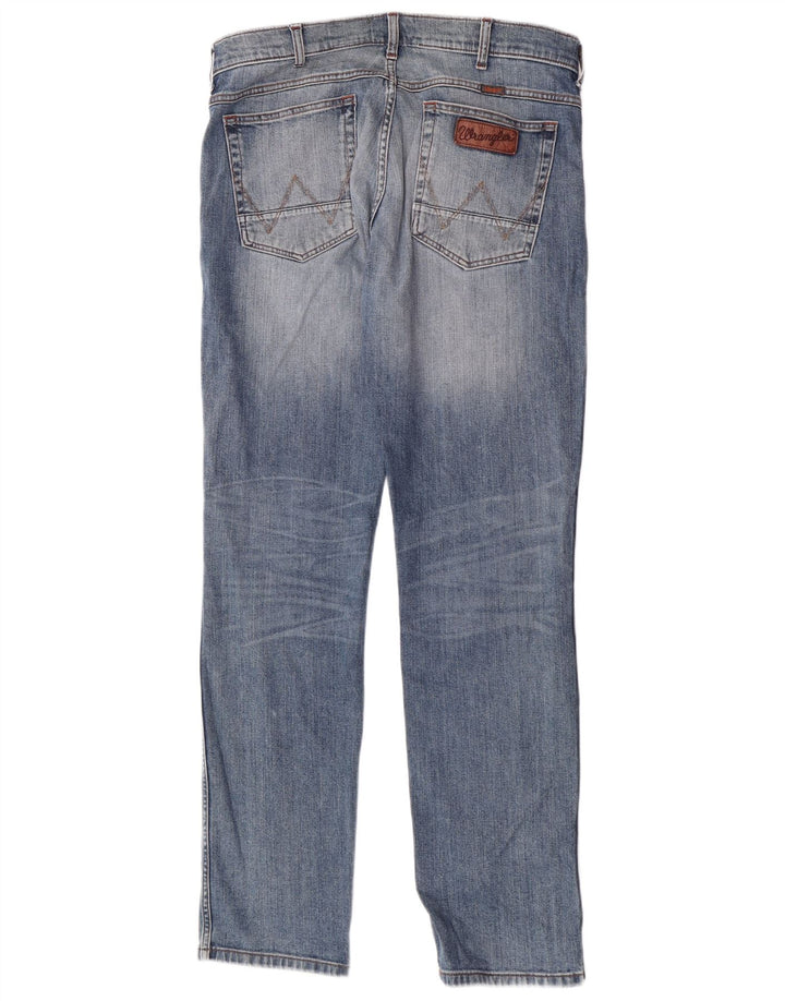 Wrangler Jean droit homme W34 L33 bleu
