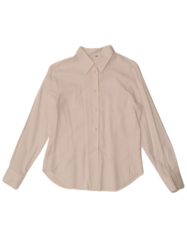 Superga Chemise Femme IT 46 Large Blanc Coton