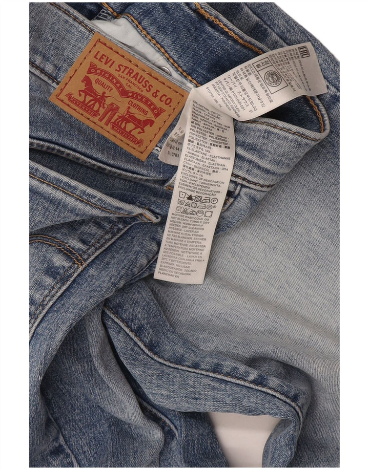 Levi's Jean 314 Shaping Straight Femme Bleu Coton W27 L30