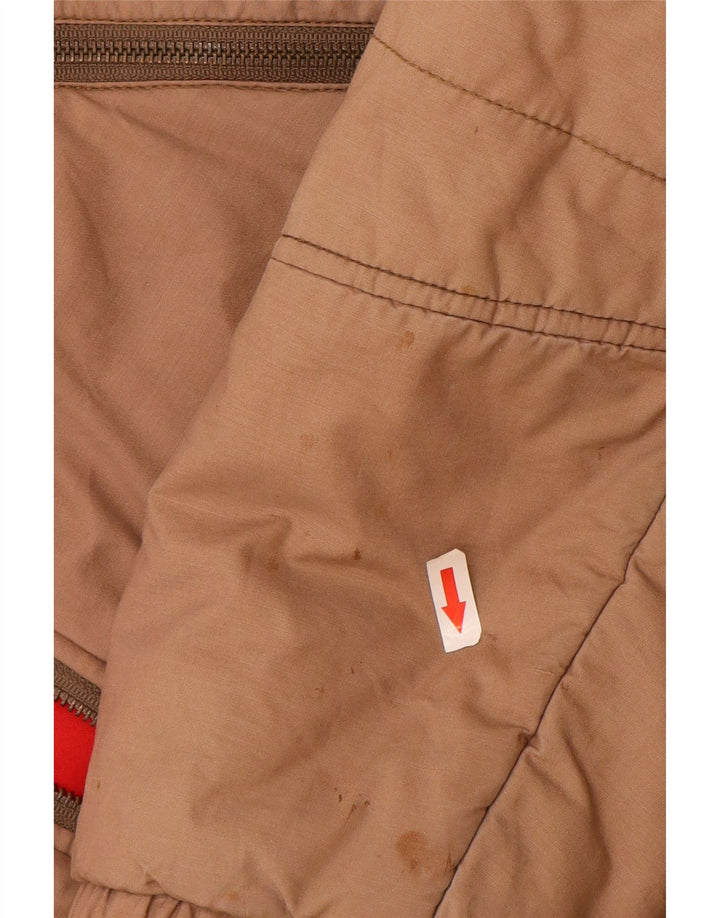 Pierre Cardin Veste Bomber Homme UK 40 Grand Coton Marron