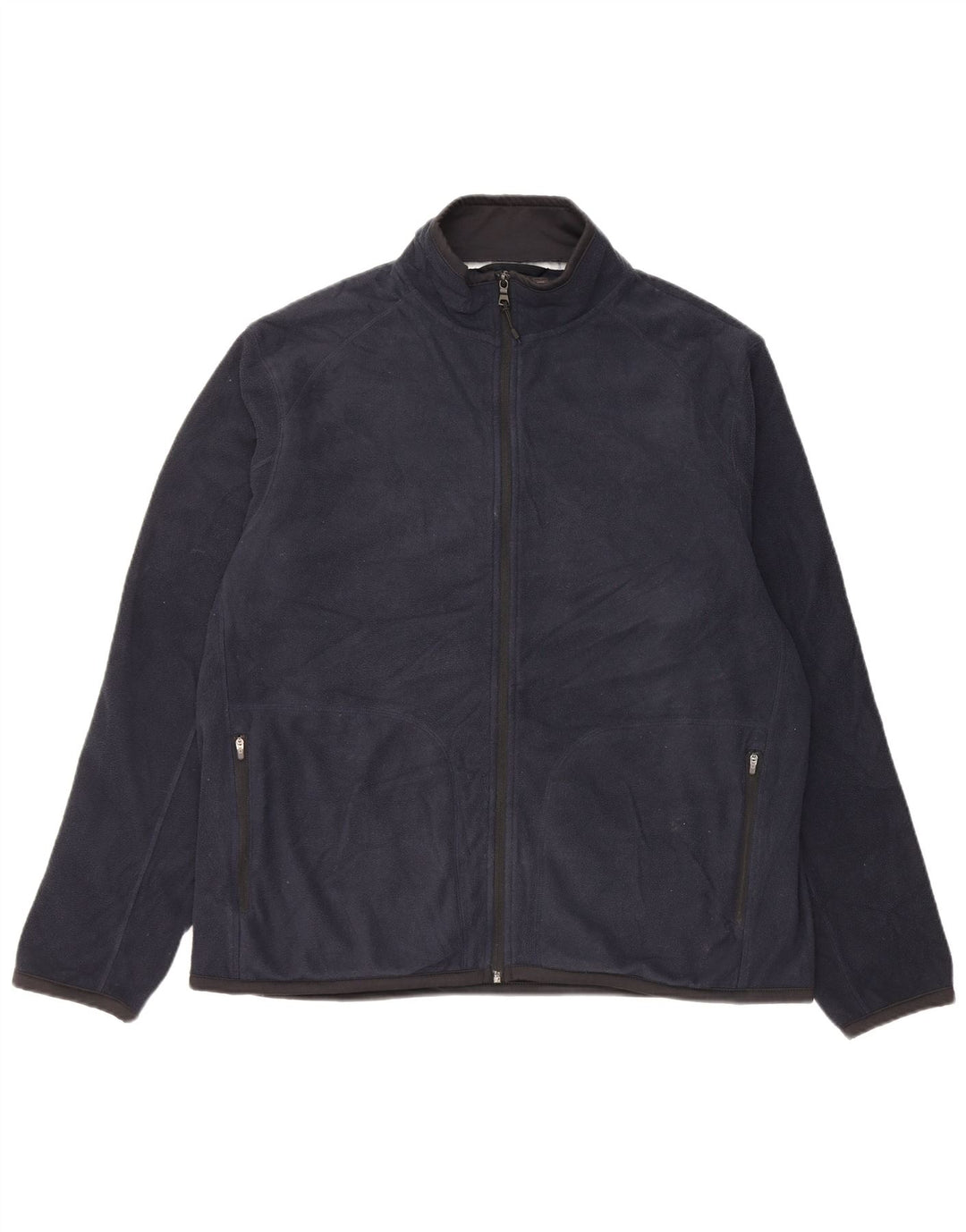 Marks & Spencer Veste polaire pour homme UK 42 XL Bleu marine Polyester