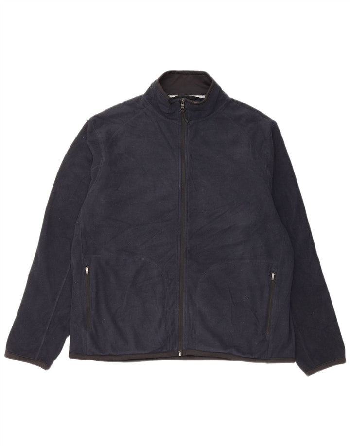 Marks & Spencer Veste polaire pour homme UK 42 XL Bleu marine Polyester