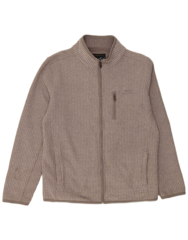 WEIRD FISH Veste polaire homme UK 40 Large Gris Polyester