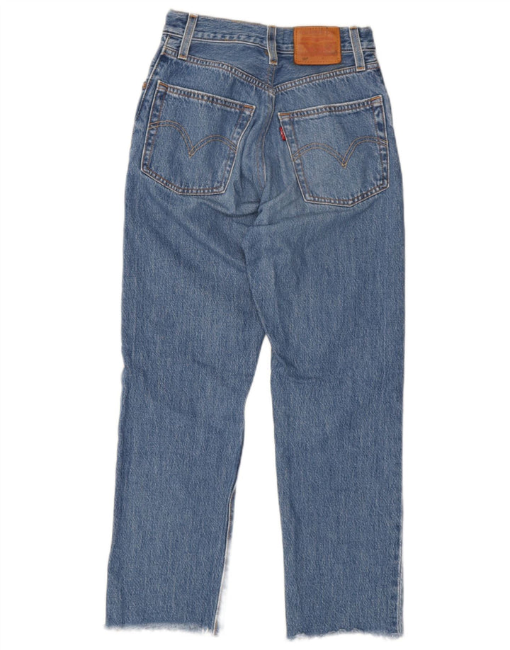 Levi's Jean Droit 501 Femme W24 L26 Bleu Coton