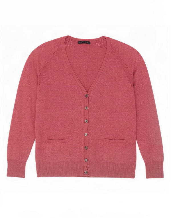Marks & Spencer Pull Cardigan Femme UK 20 2XL Rose Viscose