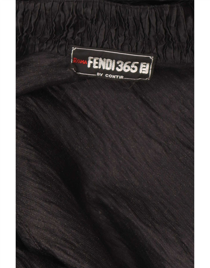 Fendi Pardessus ouvert pour femme UK 18 XL Noir