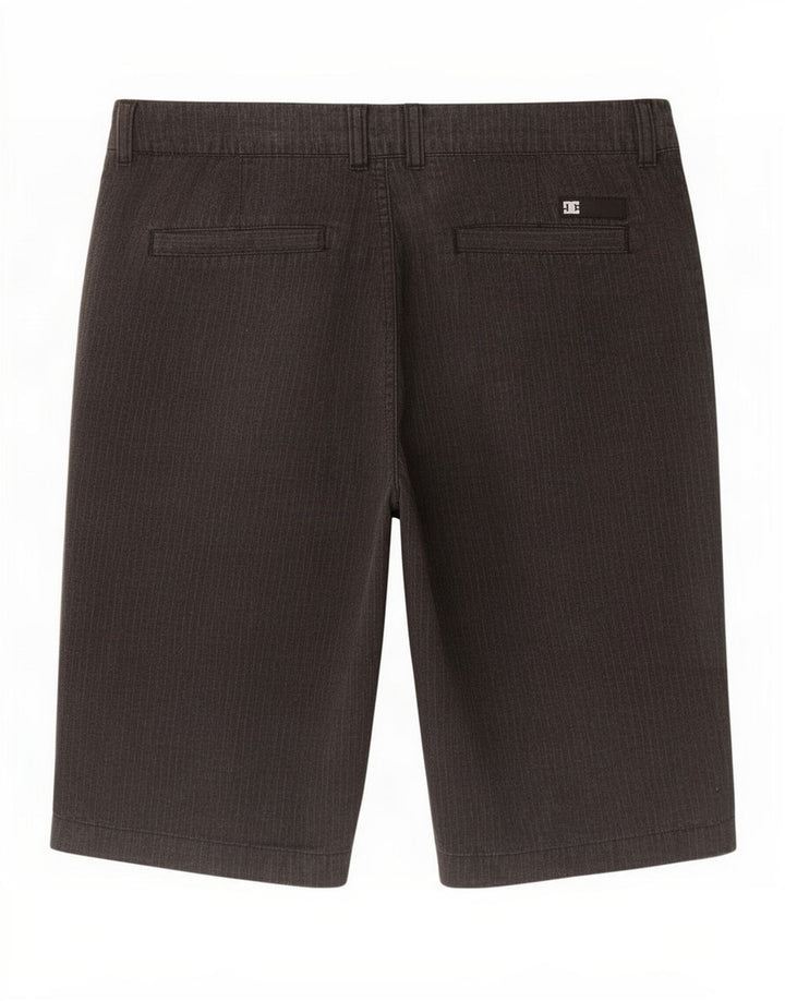 DC Short Chino Homme Moyen W30 Gris Pinstripe Coton