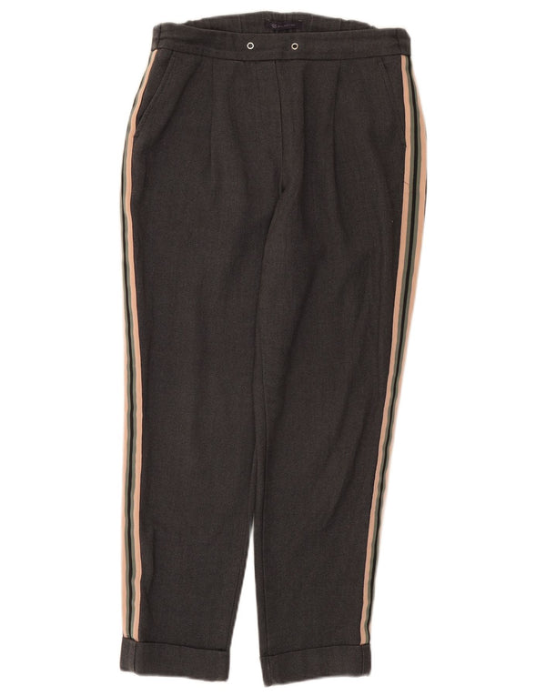 Marks & Spencer Pantalon court fuselé pour femme UK 8 Small W28 L25 Gris
