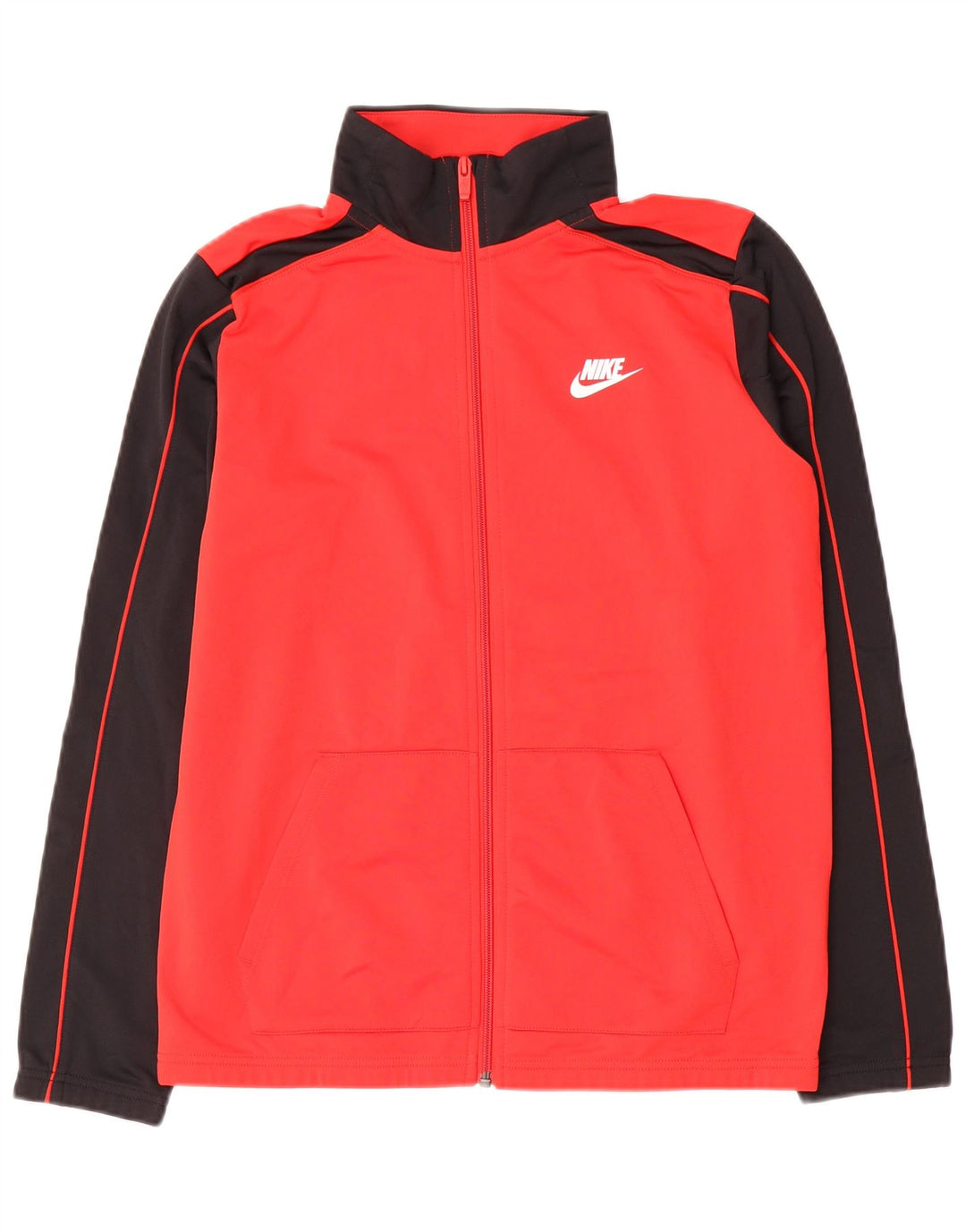 Nike Veste de survêtement pour garçon 13-14 ans XL Rouge Colorblock Polyester