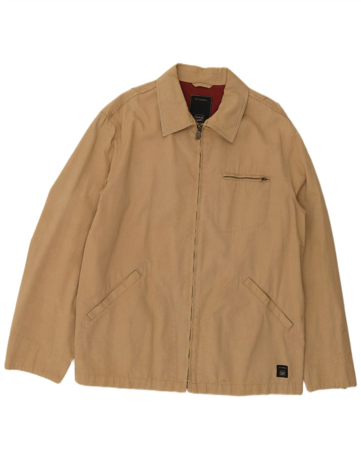 Gas Veste utilitaire pour homme UK 44 2XL Beige Coton