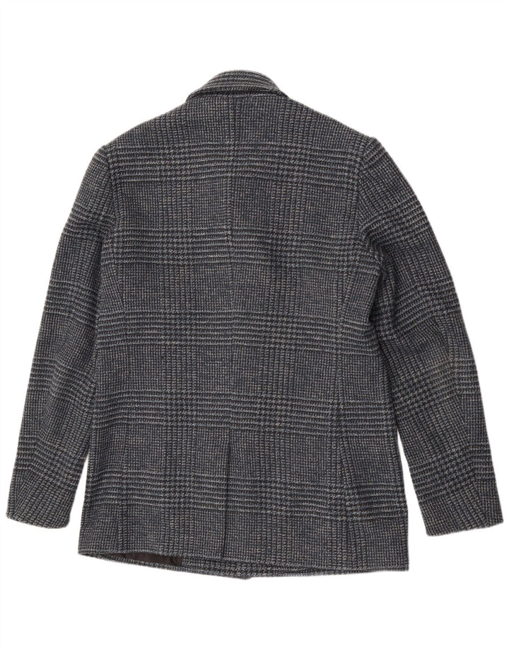 Calvin Klein Veste blazer pour homme UK 38 Bleu moyen pied-de-poule