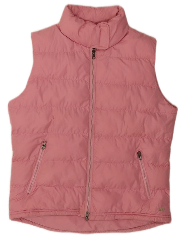 Lee Gilet rembourré pour femme UK 16 Large Rose Polyester