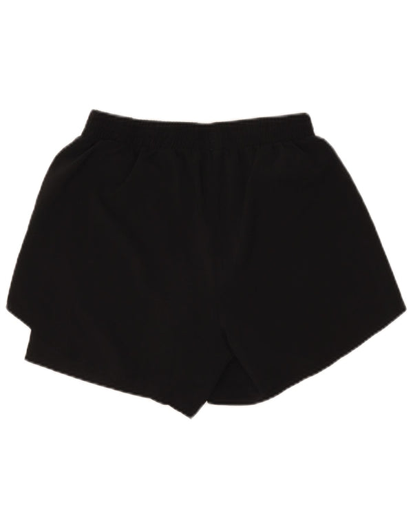 Adidas Short de sport coupe régulière pour femme UK 8/10 Petit Noir Polyester