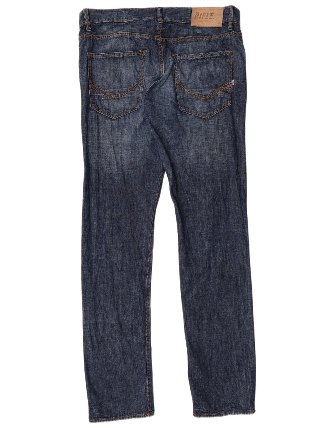 RIFLE Jean droit homme W32 L33 bleu coton
