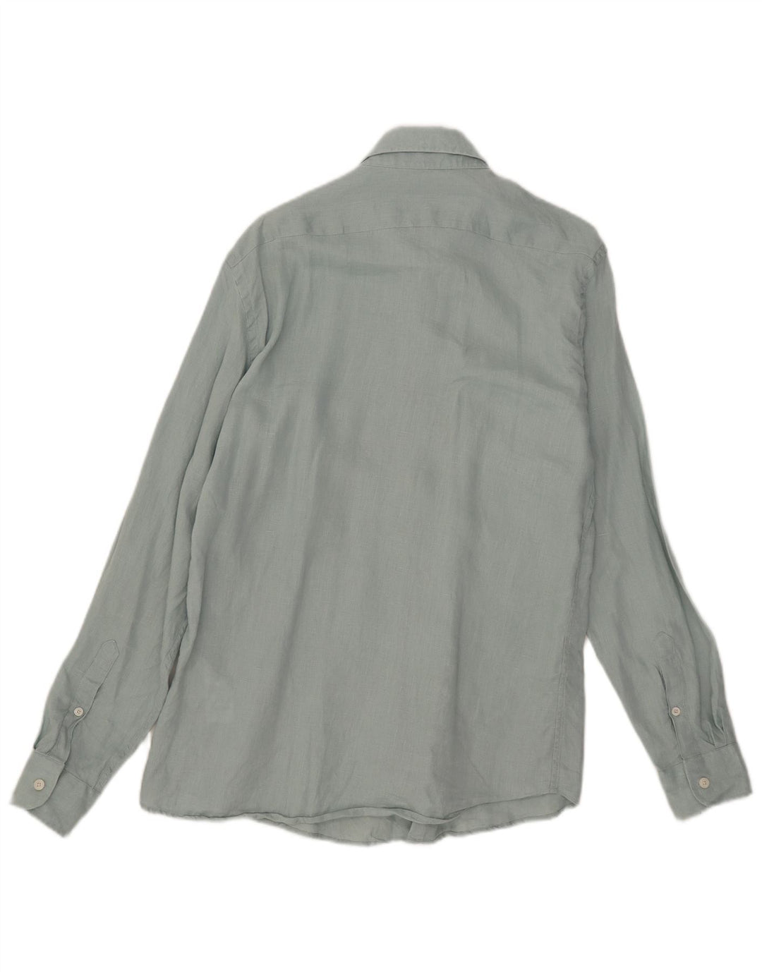 Reiss Chemise Regular Fit Homme Bleu Moyen Lin