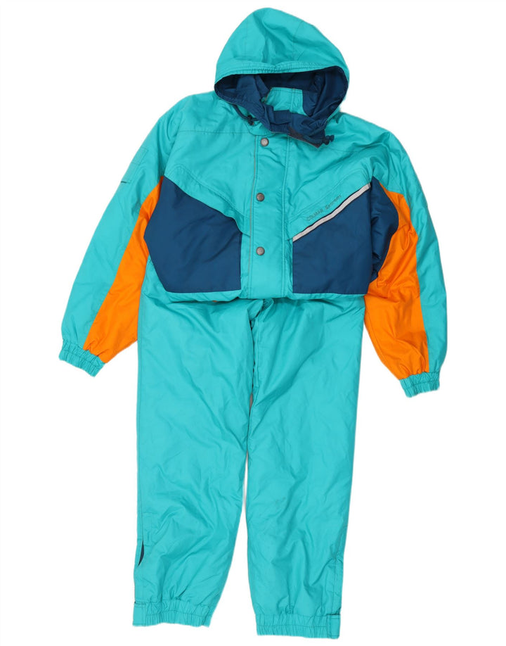 Colmar Mens Ski Jumpsuit IT 48 Medium Turquoise Colourblock