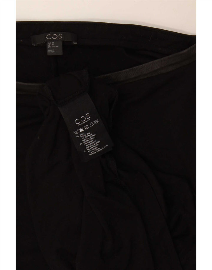 Cos Chemisier surdimensionné pour femme UK 44 Viscose noir moyen