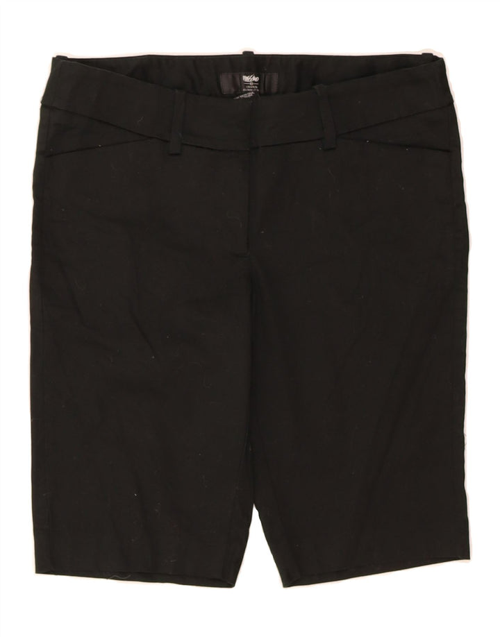 MOSSIMO Womens Casual Shorts US 4 Small W27 Black Cotton Vintage Mossimo and Second-Hand Mossimo from Messina Hembry 