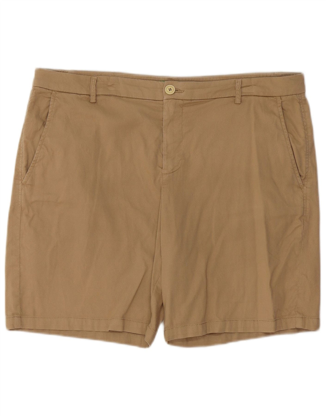BENETTON Short Chino Homme W38 XL Beige