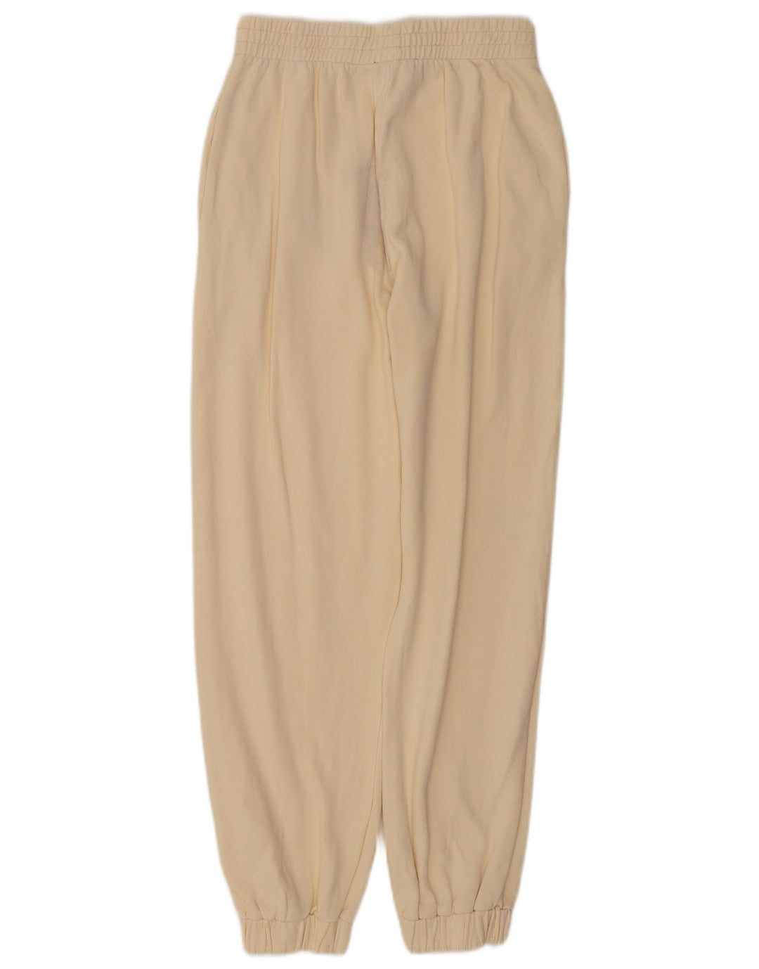 Zara Femme Pantalon De Survêtement Joggers UK 12 Medium Off White