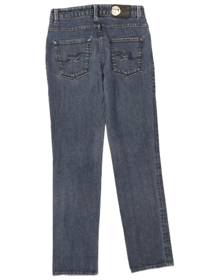 Trussardi Jean Slim W25 L30 Bleu Coton Femme
