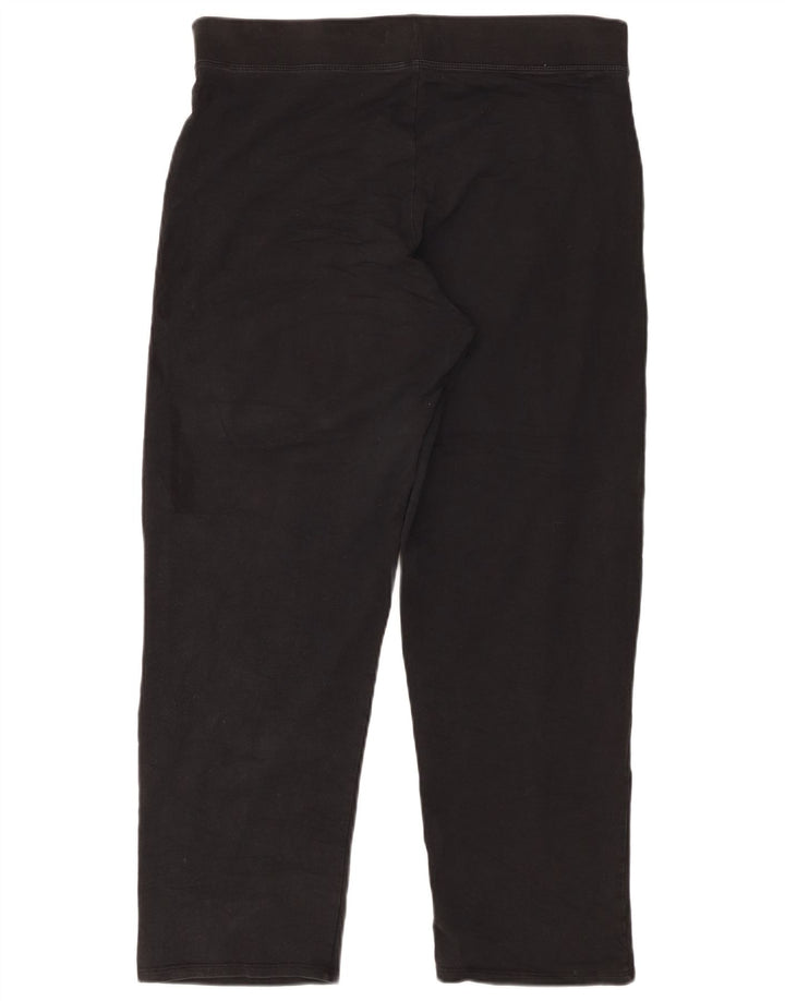 Marks & Spencer Legging court pour femme UK 16 Large Noir Coton