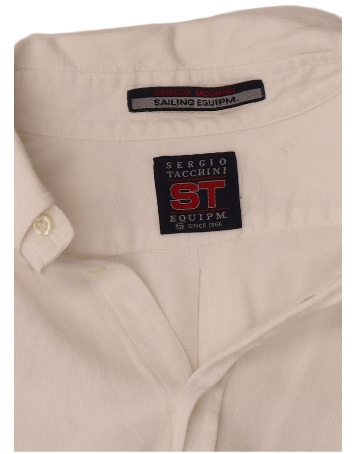 Sergio Tacchini Chemise Homme Grand Blanc