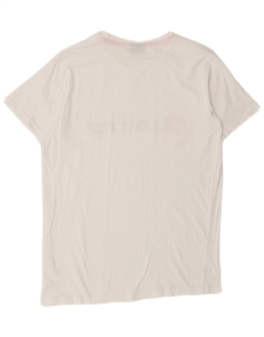 LOTTO T-Shirt Graphique Homme Blanc Moyen Coton
