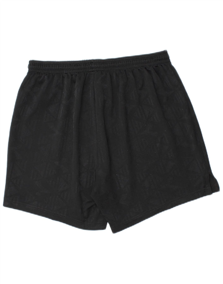 Diadora Short de Sport XL Noir Géométrique Homme
