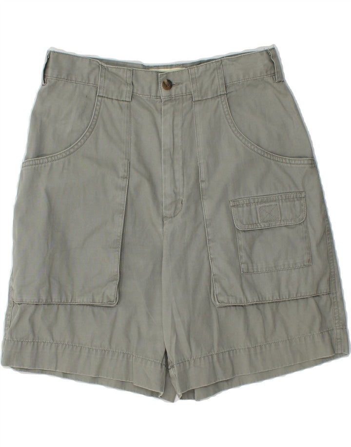 EDDIE BAUER Womens Cargo Shorts US 6 Medium W28 Green Cotton Vintage Eddie Bauer and Second-Hand Eddie Bauer from Messina Hembry 