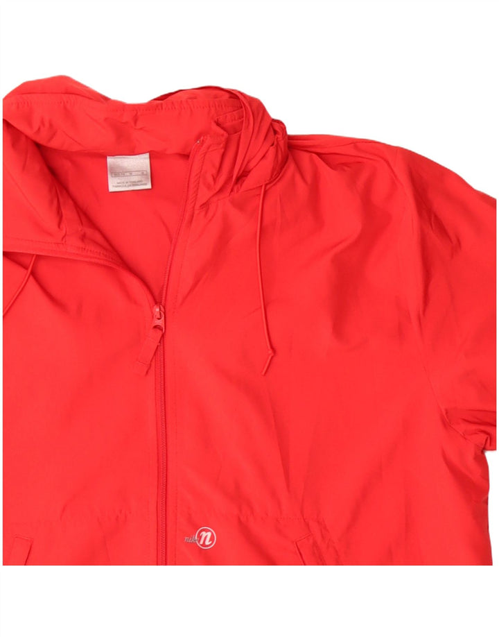 Veste de survêtement Nike Femme Rouge Moyen Polyester Sports