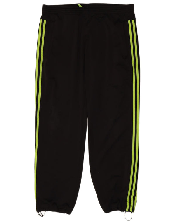 Adidas Pantalon de survêtement pour homme Joggers UK 44/46 Large Noir Polyester